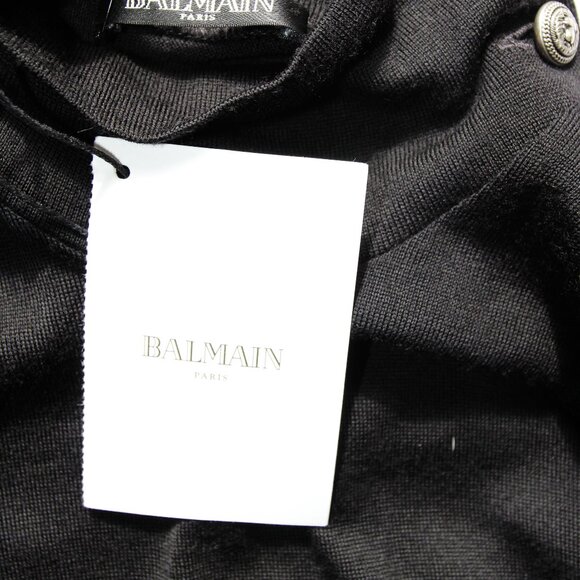 BNWT BALMAIN CASHMERE WOOL SWEATER 42 - Picture 6 of 10